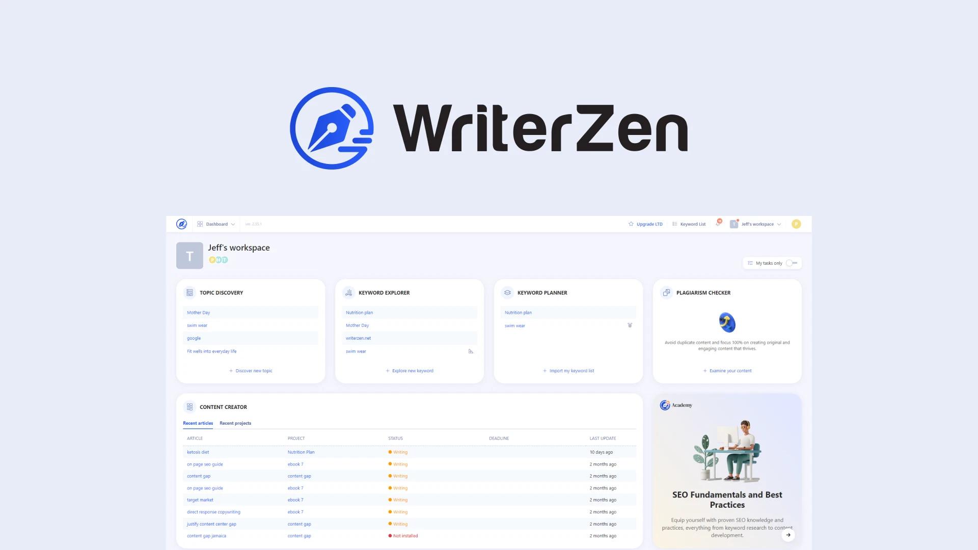 3. WriterZen