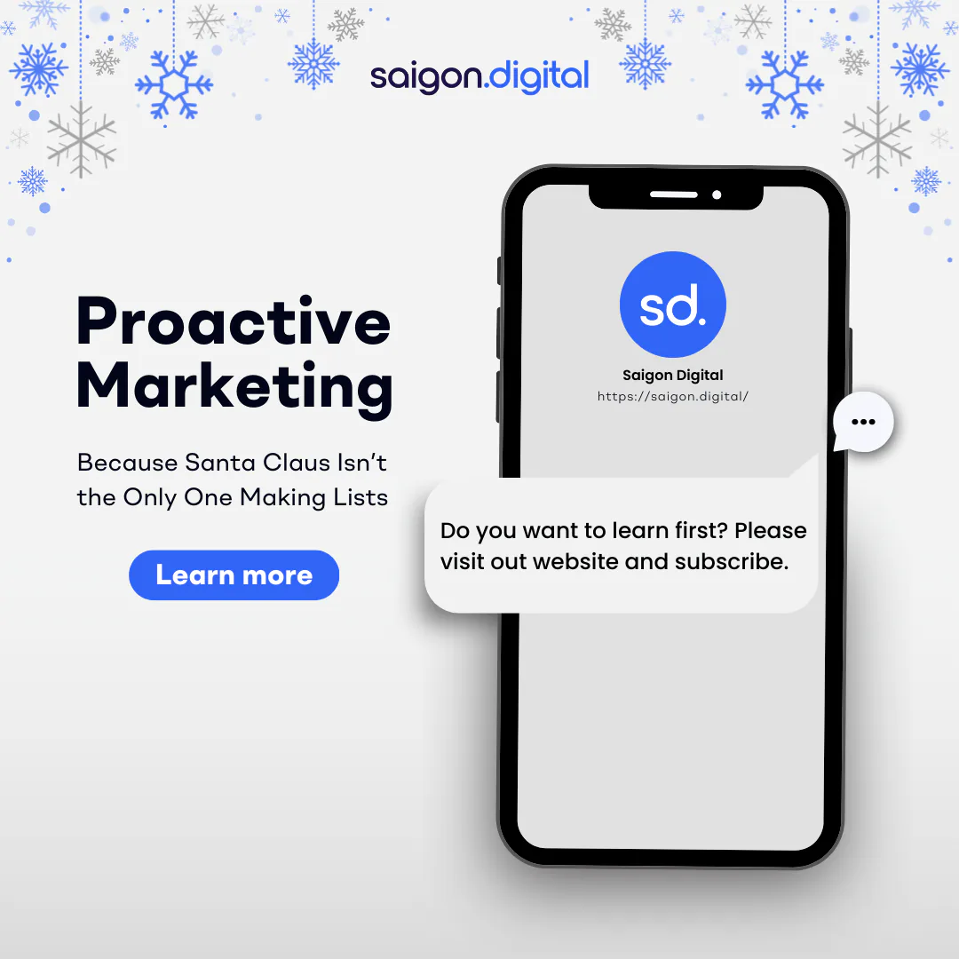 Proactive Marketing: Because Santa Claus Isn't the Only One Making Lists