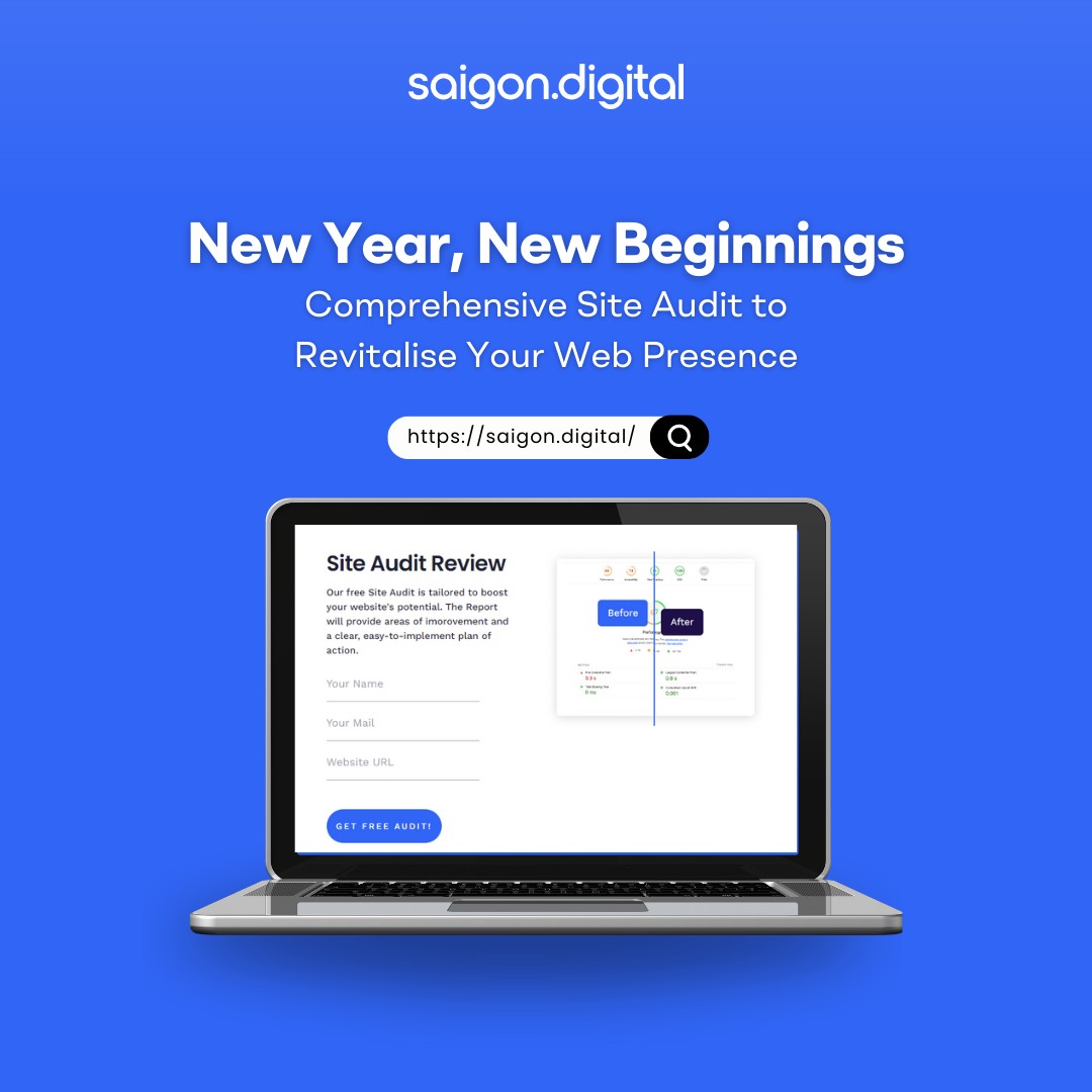 New Year, New Beginnings: Comprehensive Site Audit to Revitalise Your Web Presence