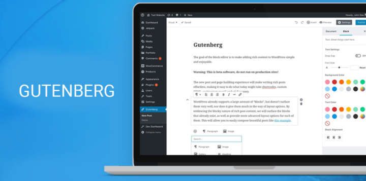 The WordPress Gutenberg Developer Series: Part 1 – Guten, what?