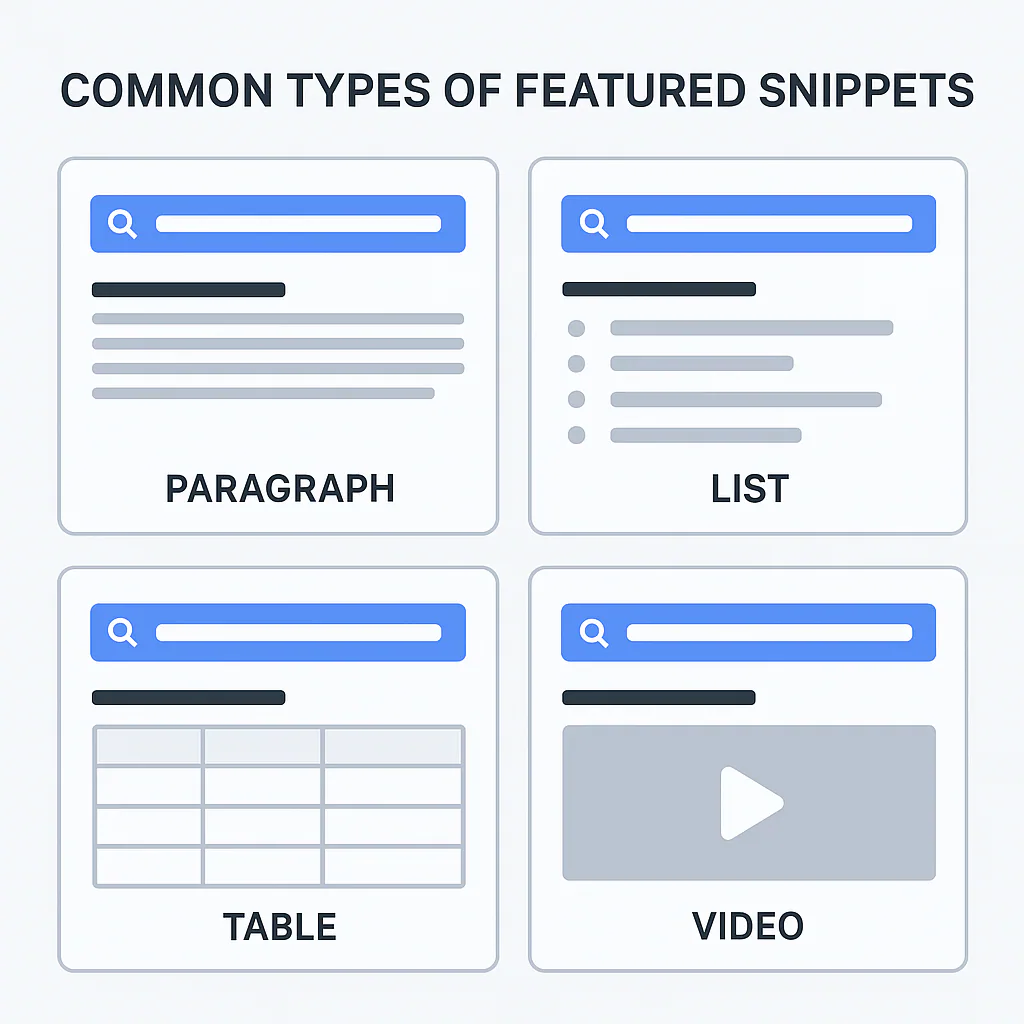 3. Table Snippets