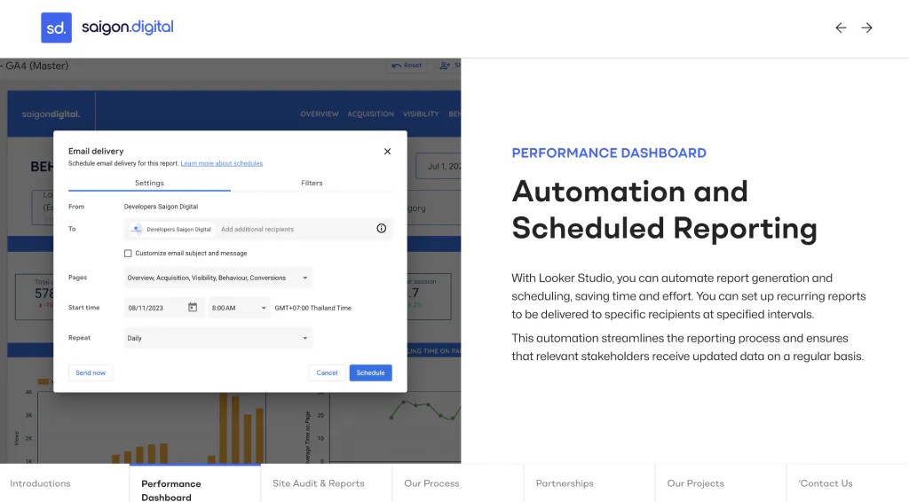 Automation and Scheduled Reporting
