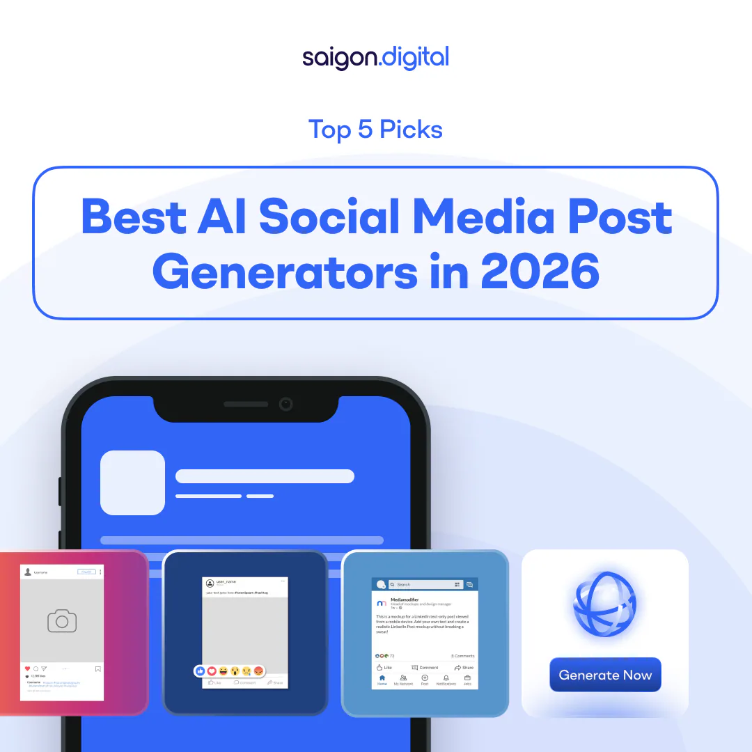 Best AI Social Media Post Generators in 2026: Top 5 Picks