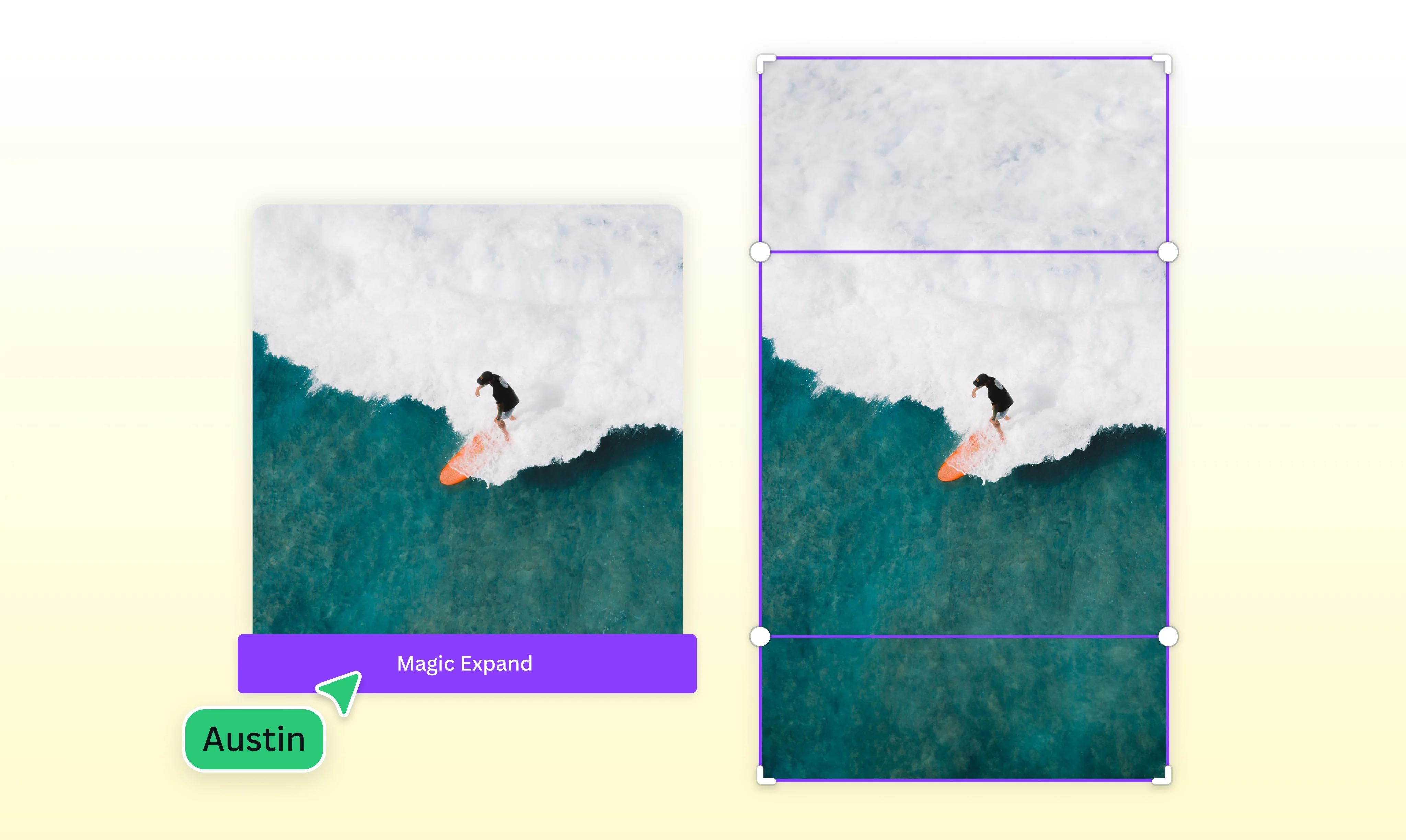 4. Canva Magic Expand