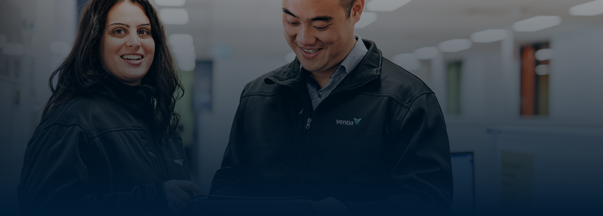 The Ventia platform across devices